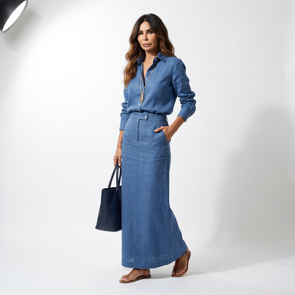Conjunto Amelia – Blusa + Falda | El favorito de las famosas europeas (MaxConfort)