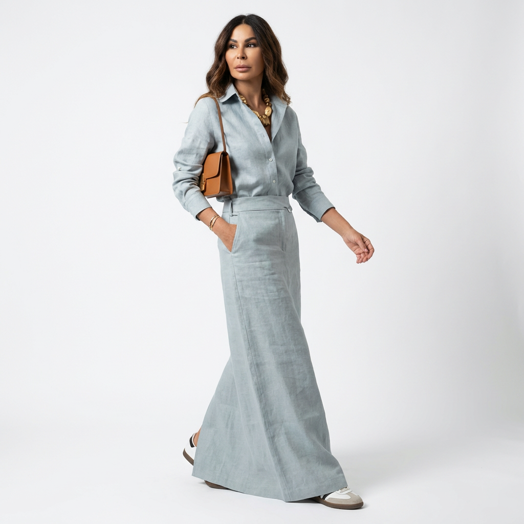 Conjunto Amelia – Blusa + Falda | El favorito de las famosas europeas (MaxConfort)