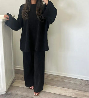 Conjunto Samia - Blusa + Pantalón - El Favorito de las Famosas (Confort)