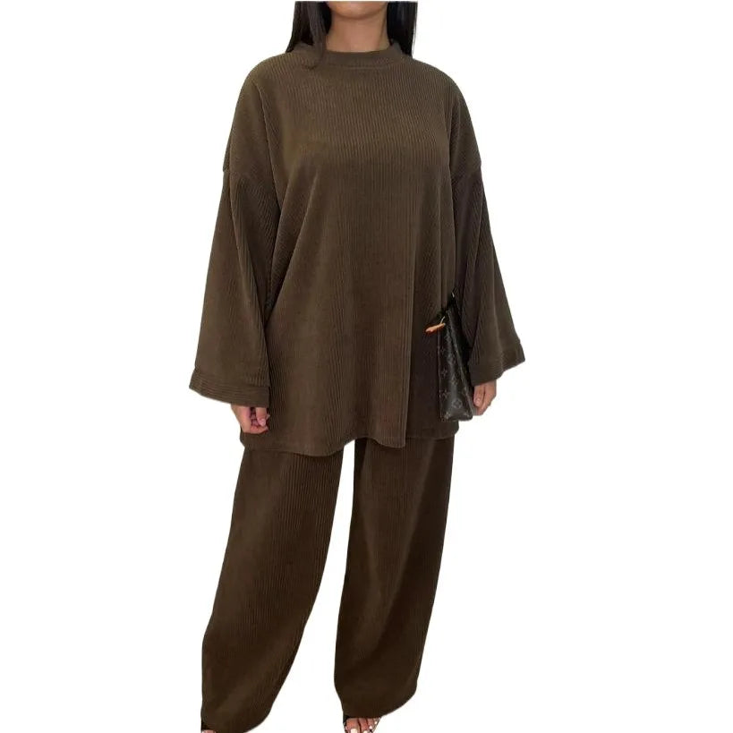 Conjunto Samia - Blusa + Pantalón - El Favorito de las Famosas (Confort)