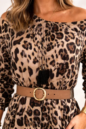 Vestido Leopardo | Ligero y Suelto | El favorito de las influencers 🐆✨