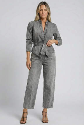 Conjunto Marlen - Jeans - (Queridinho das Blogueiras Europeias) MaxConfort